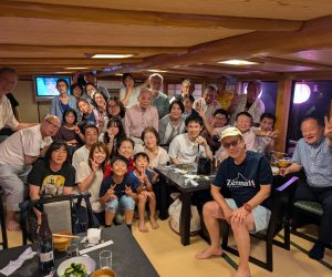 歩こう会　納涼屋形船